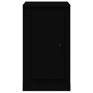 Ντουλάπια 2 τεμ. Μαύρα 37,5x35,5x67,5 εκ. Επεξεργασμένο Ξύλο