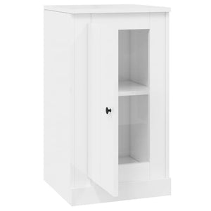 Ντουλάπι Γυαλιστερό Λευκό 37,5x35,5x67,5 εκ. Επεξεργασμένο Ξύλο