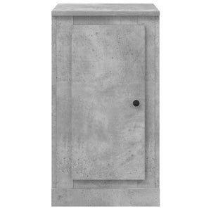 Ντουλάπι Γκρι Σκυροδέματος 37,5x35,5x67,5 εκ. από Επεξεργ. Ξύλο