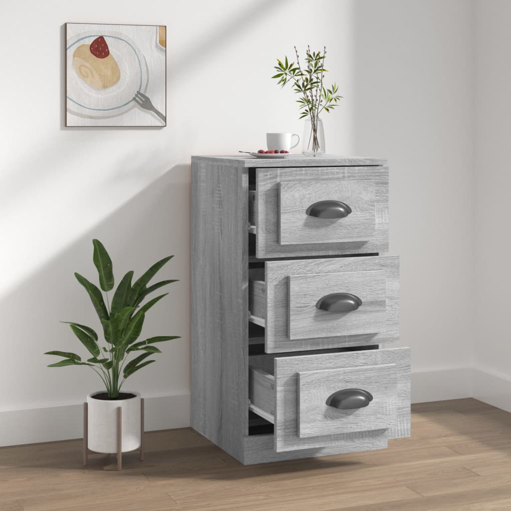 Συρταριέρα Γκρι Sonoma 36 x 35,5 x 67,5 εκ. Επεξεργασμένο Ξύλο - Pakobazaar