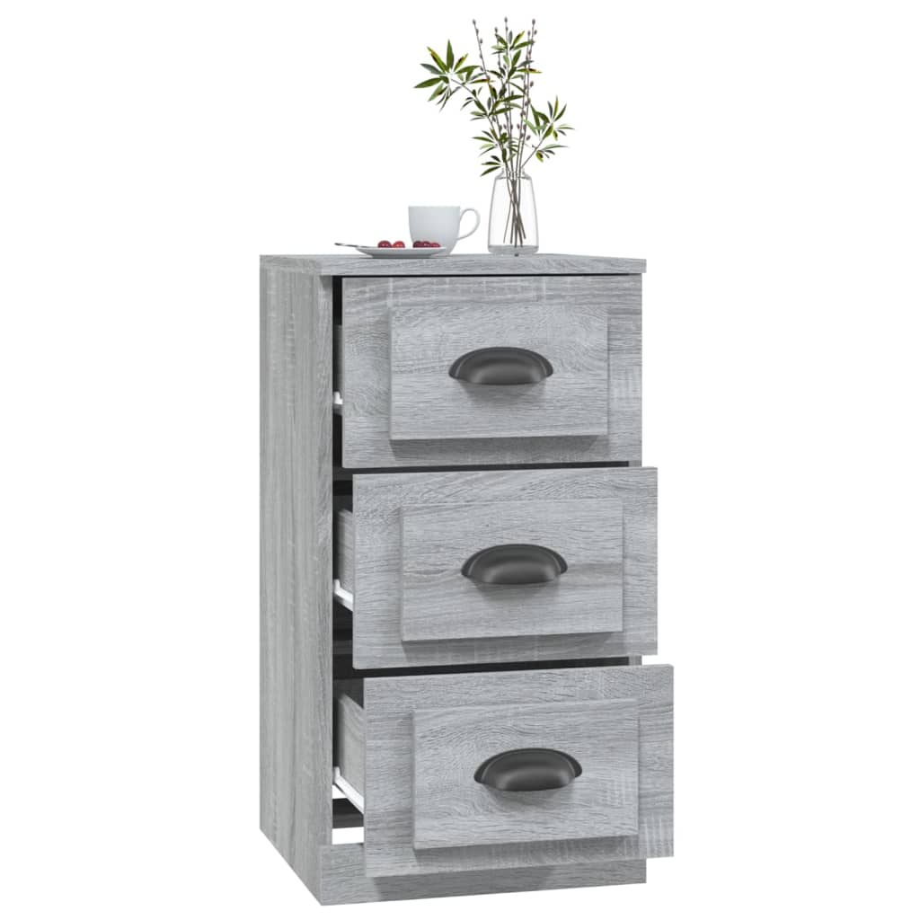 Συρταριέρα Γκρι Sonoma 36 x 35,5 x 67,5 εκ. Επεξεργασμένο Ξύλο - Pakobazaar
