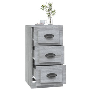 Συρταριέρα Γκρι Sonoma 36 x 35,5 x 67,5 εκ. Επεξεργασμένο Ξύλο - Pakobazaar