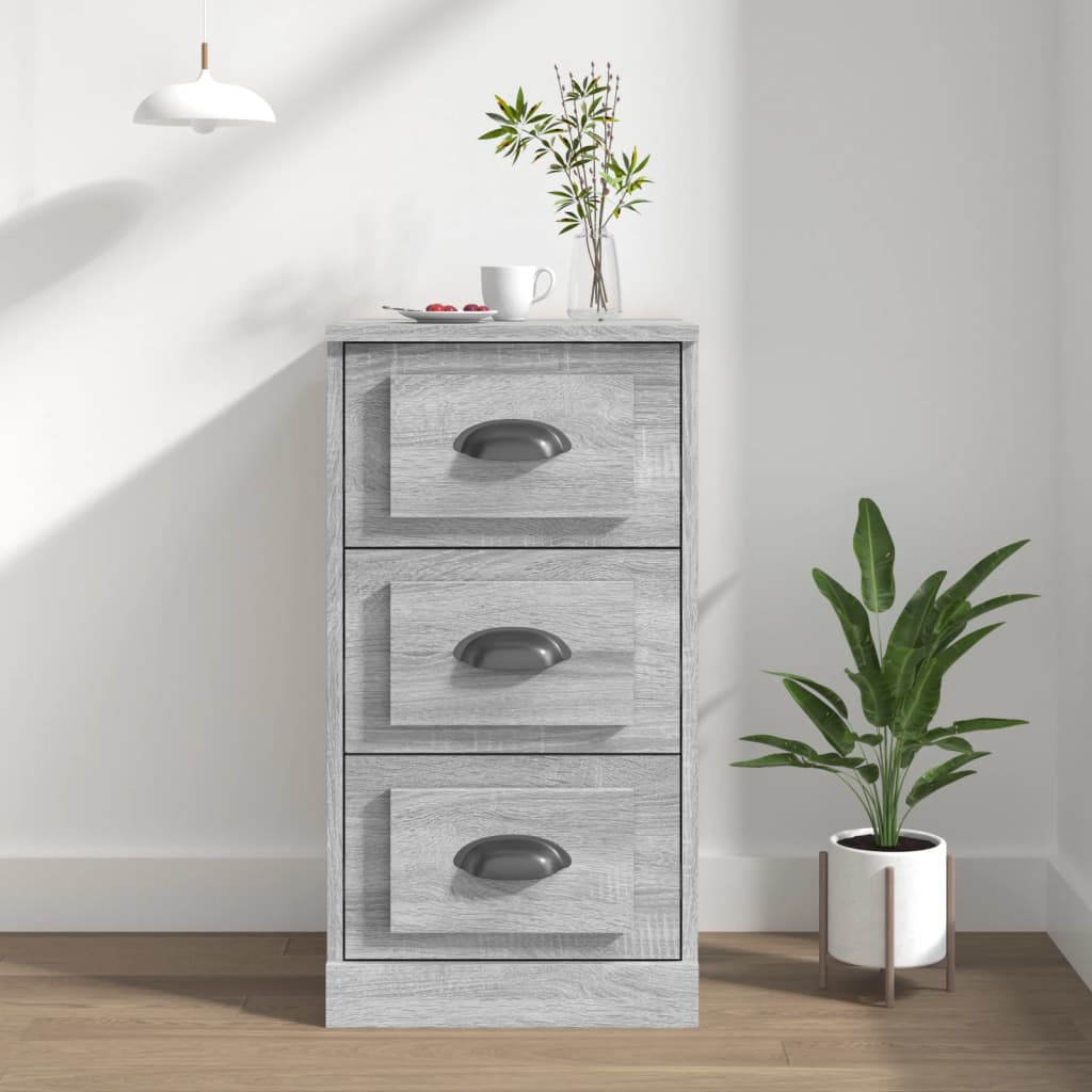 Συρταριέρα Γκρι Sonoma 36 x 35,5 x 67,5 εκ. Επεξεργασμένο Ξύλο - Pakobazaar