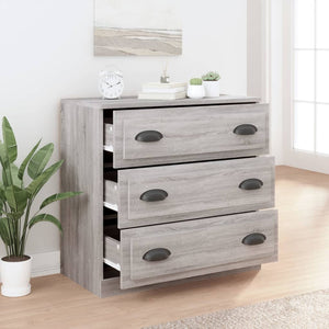Μπουφές Γκρι Sonoma 70x35,5x67,5 εκ. από Επεξεργασμένο Ξύλο