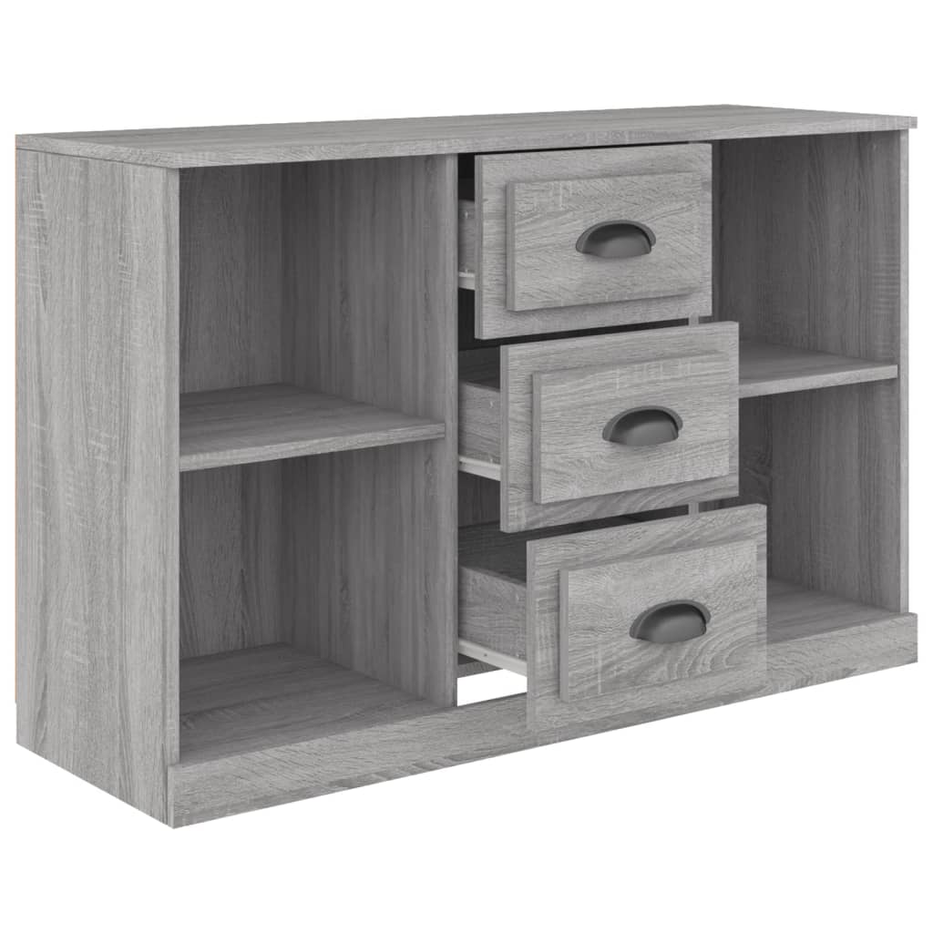 Μπουφές Γκρι Sonoma 104,5x35,5x67,5 εκ. από Επεξεργασμένο Ξύλο