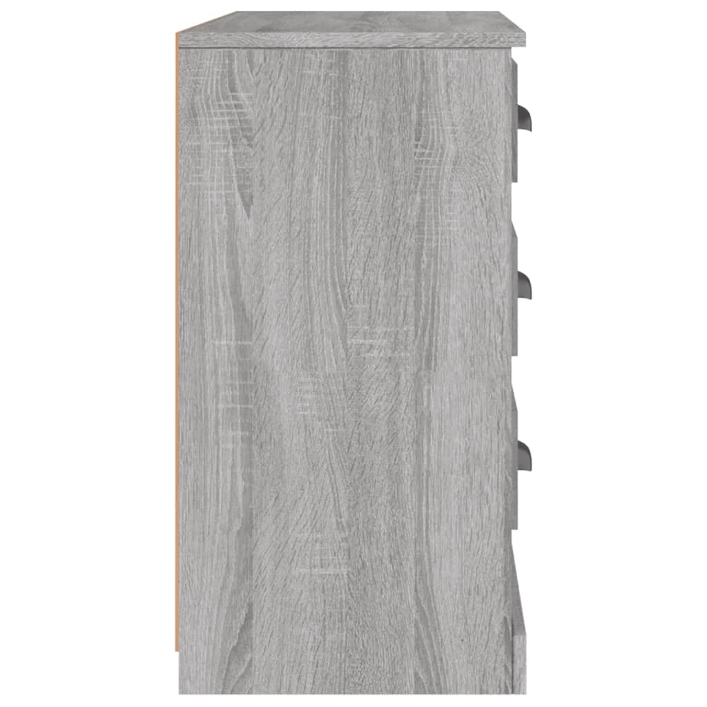 Μπουφές Γκρι Sonoma 104,5x35,5x67,5 εκ. από Επεξεργασμένο Ξύλο
