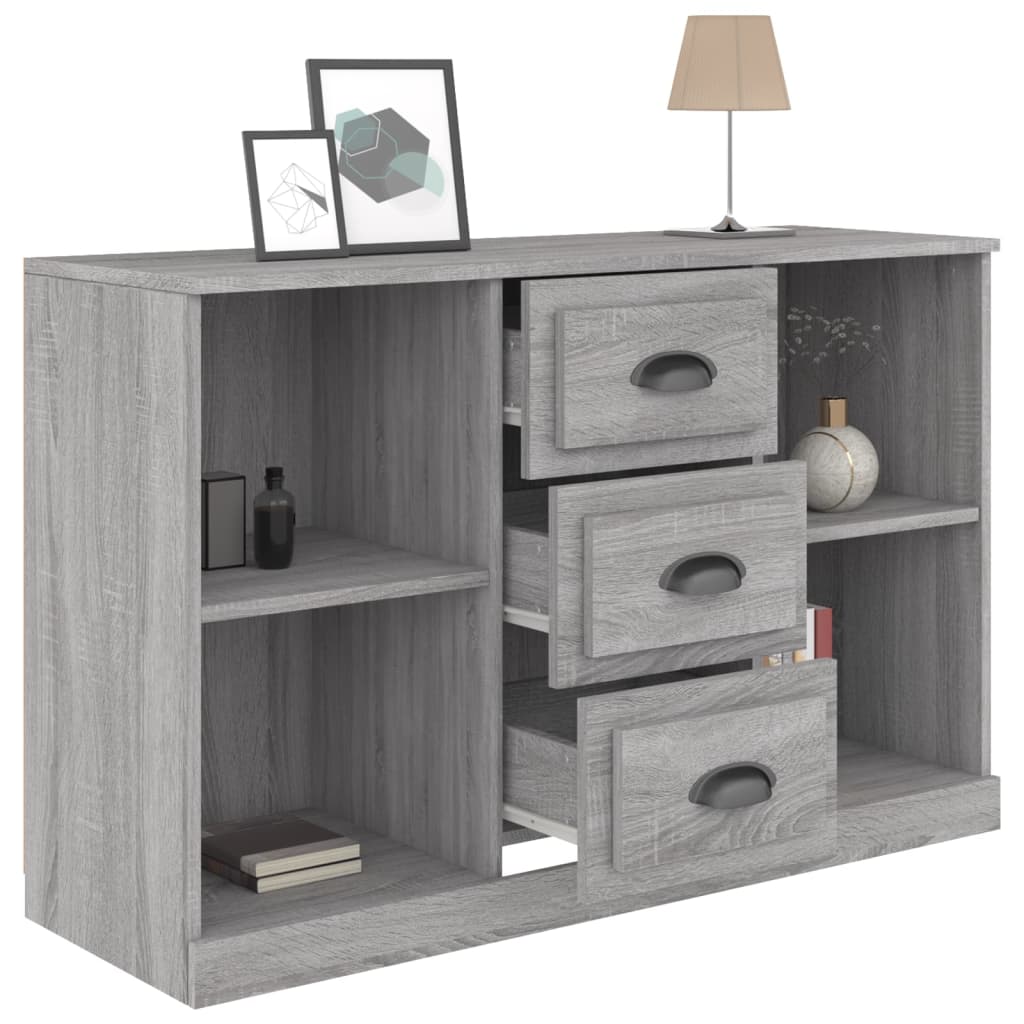 Μπουφές Γκρι Sonoma 104,5x35,5x67,5 εκ. από Επεξεργασμένο Ξύλο