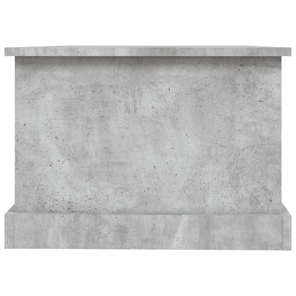 Τραπεζάκι Σαλονιού Γκρι Σκυροδ. 90x50x35 εκ. Επεξεργ. Ξύλο