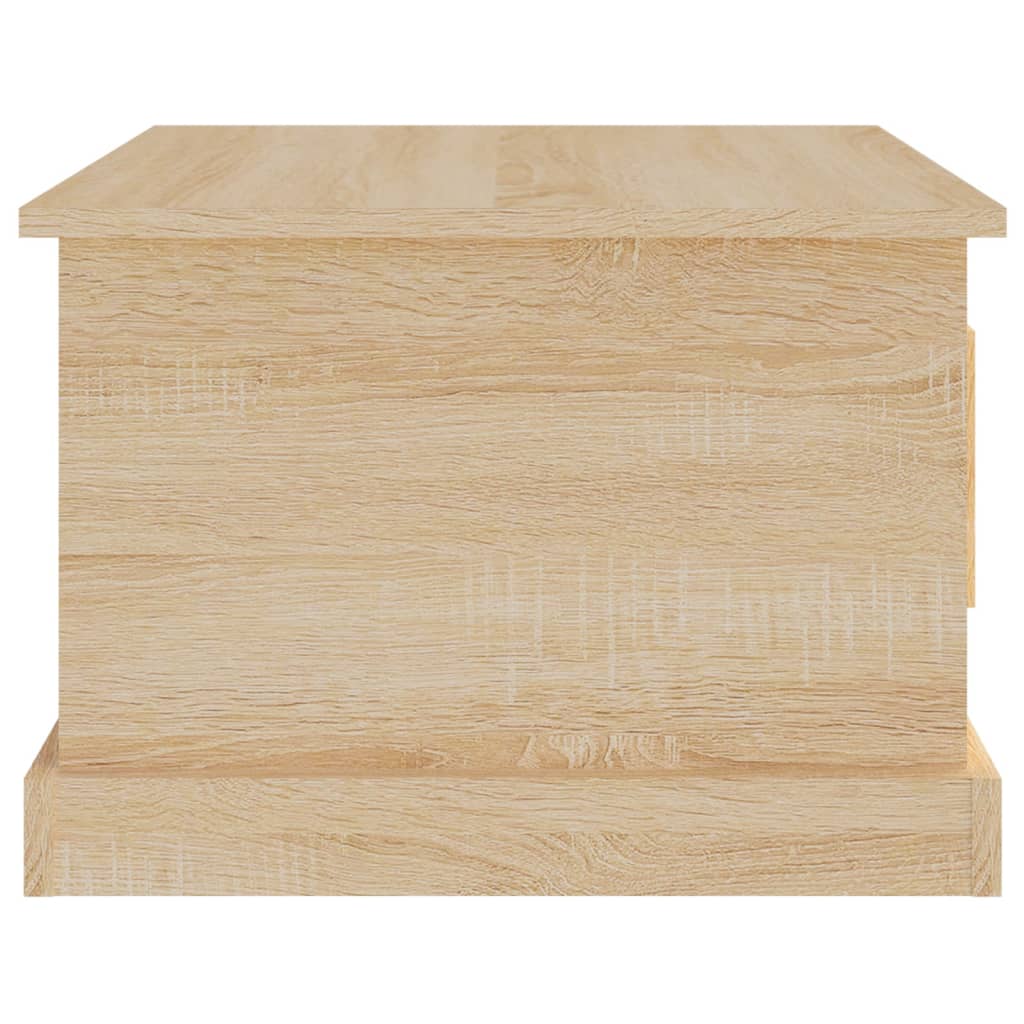 Τραπεζάκι Σαλονιού Sonoma Δρυς 50x50x35 εκ. Επεξεργασμένο Ξύλο - Pakobazaar