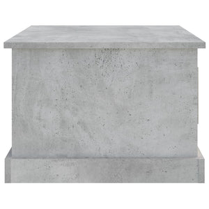 Τραπεζάκι Σαλονιού Γκρι Σκυρ. 50x50x35 εκ. Επεξεργασμένο Ξύλο