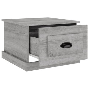 Τραπεζάκι Σαλονιού Γκρι Sonoma 50x50x35 εκ. Επεξεργασμένο Ξύλο