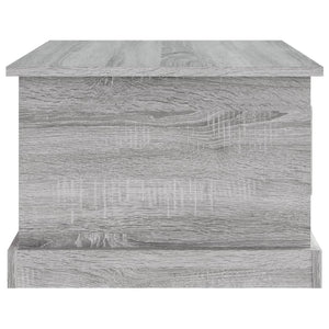 Τραπεζάκι Σαλονιού Γκρι Sonoma 50x50x35 εκ. Επεξεργασμένο Ξύλο