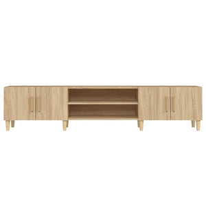 Έπιπλο Τηλεόρασης Sonoma Δρυς 180x31,5x40 εκ. από Τεχνητό Ξύλο - Pakobazaar