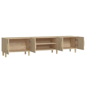 Έπιπλο Τηλεόρασης Sonoma Δρυς 180x31,5x40 εκ. από Τεχνητό Ξύλο - Pakobazaar