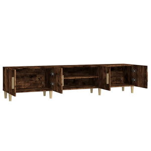 Έπιπλο Τηλεόρασης Καπνιστή Δρυς 180 x 31,5 x 40 εκ. Επεξ. Ξύλο - Pakobazaar