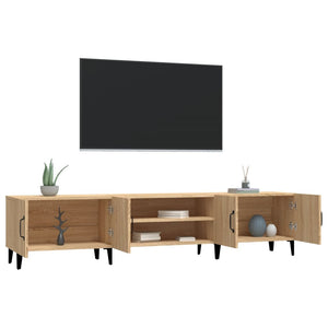 Έπιπλο Τηλεόρασης Sonoma Δρυς 180x31,5x40 εκ. από Τεχνητό Ξύλο - Pakobazaar