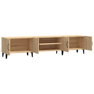 Έπιπλο Τηλεόρασης Sonoma Δρυς 180x31,5x40 εκ. από Τεχνητό Ξύλο - Pakobazaar