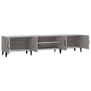 Έπιπλο Τηλεόρασης Γκρι Sonoma 180x31,5x40 εκ. από Επεξεργ. Ξύλο - Pakobazaar