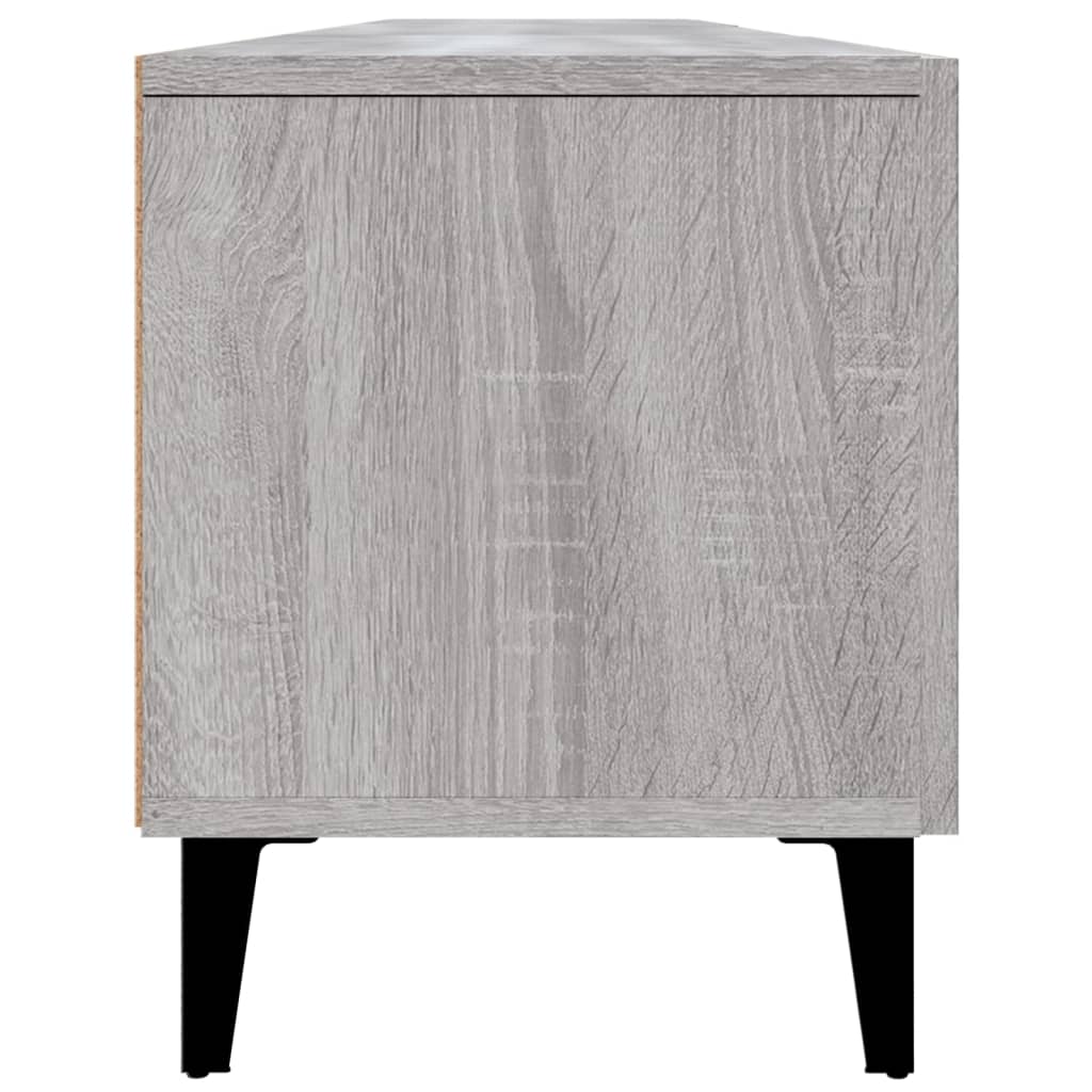 Έπιπλο Τηλεόρασης Γκρι Sonoma 180x31,5x40 εκ. από Επεξεργ. Ξύλο - Pakobazaar