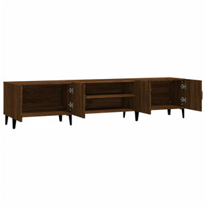Έπιπλο Τηλεόρασης Καφέ Δρυς 180x31,5x40 εκ. Επεξεργασμένο Ξύλο