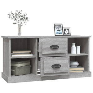 Έπιπλο Τηλεόρασης Γκρι Sonoma 99,5x35,5x48εκ. από Επεξεργ. Ξύλο - Pakobazaar