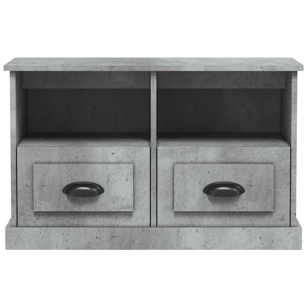 Έπιπλο Τηλεόρασης Γκρι Σκυρ. 80x35x50 εκ. Επεξ. Ξύλο