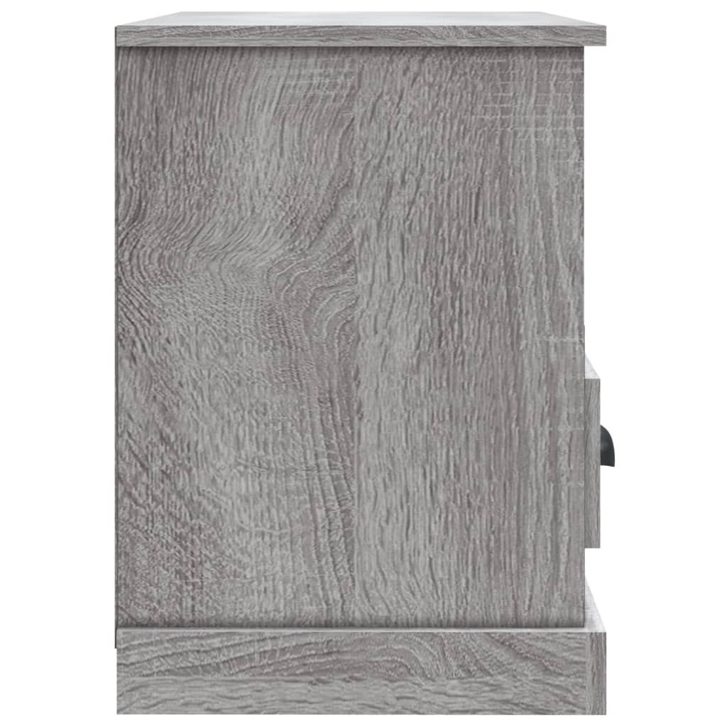 Έπιπλο Τηλεόρασης Γκρι Sonoma 80x35x50 εκ. από Επεξεργ. Ξύλο