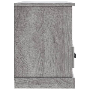 Έπιπλο Τηλεόρασης Γκρι Sonoma 80x35x50 εκ. από Επεξεργ. Ξύλο