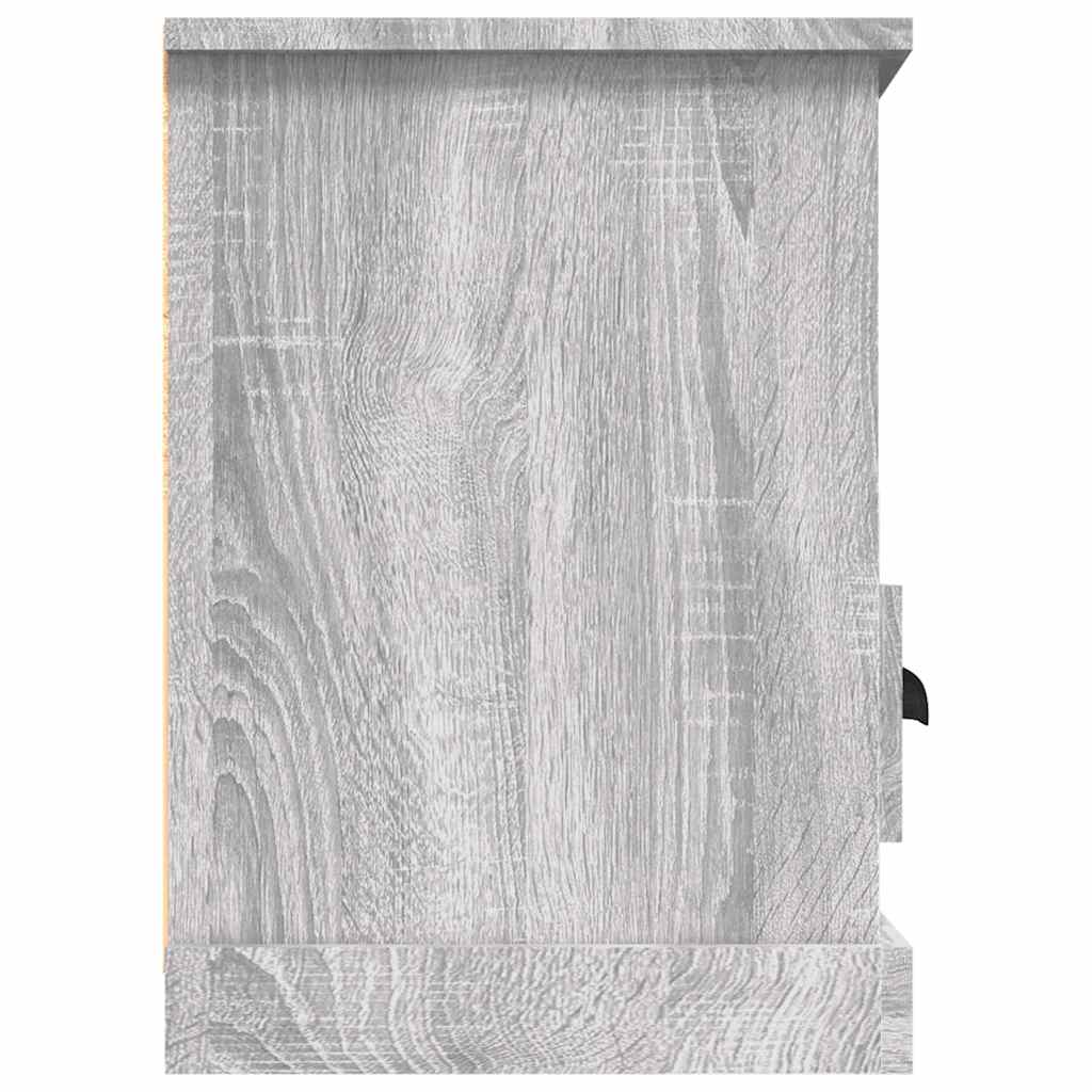 Έπιπλο Τηλεόρασης Γκρι Sonoma 100x35x50 εκ. Επεξεργασμένο Ξύλο