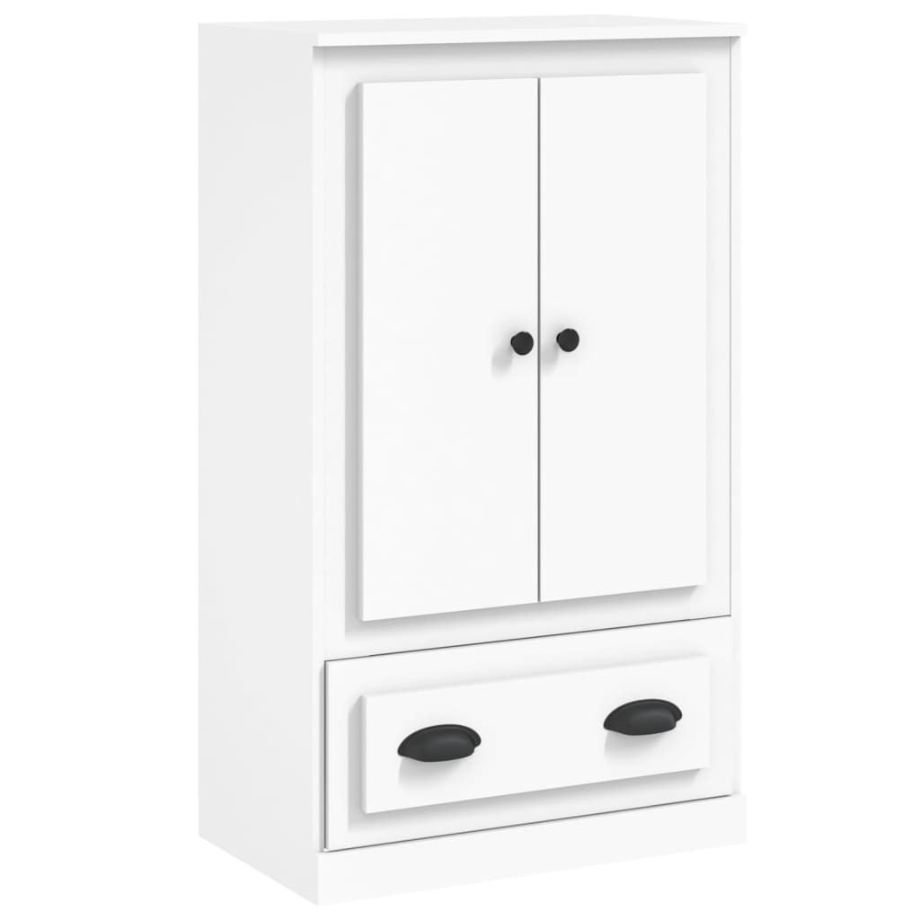 Ντουλάπι Λευκό 60 x 35,5 x 103,5 εκ. από Επεξεργασμένο Ξύλο