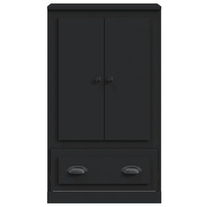 Ντουλάπι Μαύρο 60 x 35,5 x 103,5 εκ. από Επεξεργασμένο Ξύλο