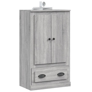 Ντουλάπι Γκρι Sonoma 60x35,5x103,5 εκ. από Επεξεργασμένο Ξύλο