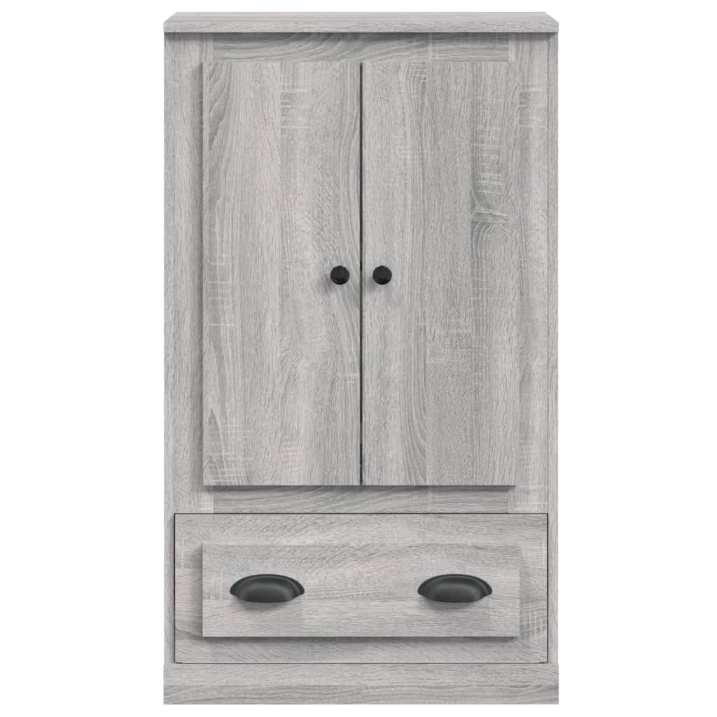 Ντουλάπι Γκρι Sonoma 60x35,5x103,5 εκ. από Επεξεργασμένο Ξύλο