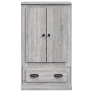 Ντουλάπι Γκρι Sonoma 60x35,5x103,5 εκ. από Επεξεργασμένο Ξύλο