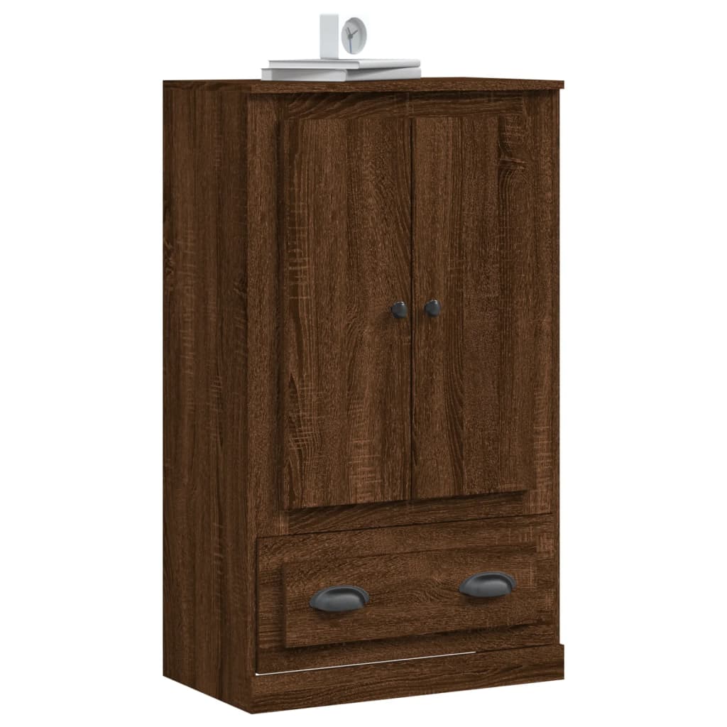 Ντουλάπι Καφέ δρυς 60 x 35,5 x 103,5 εκ. από Επεξεργασμένο Ξύλο