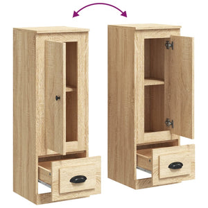 Ντουλάπι Sonoma δρυς 36x35,5x103,5 cm από Επεξεργασμένο Ξύλο - Pakobazaar