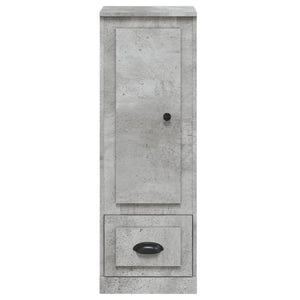Ντουλάπι Γκρι Σκυροδέματος 36x35,5x103,5 εκ. Επεξεργασμένο Ξύλο - Pakobazaar