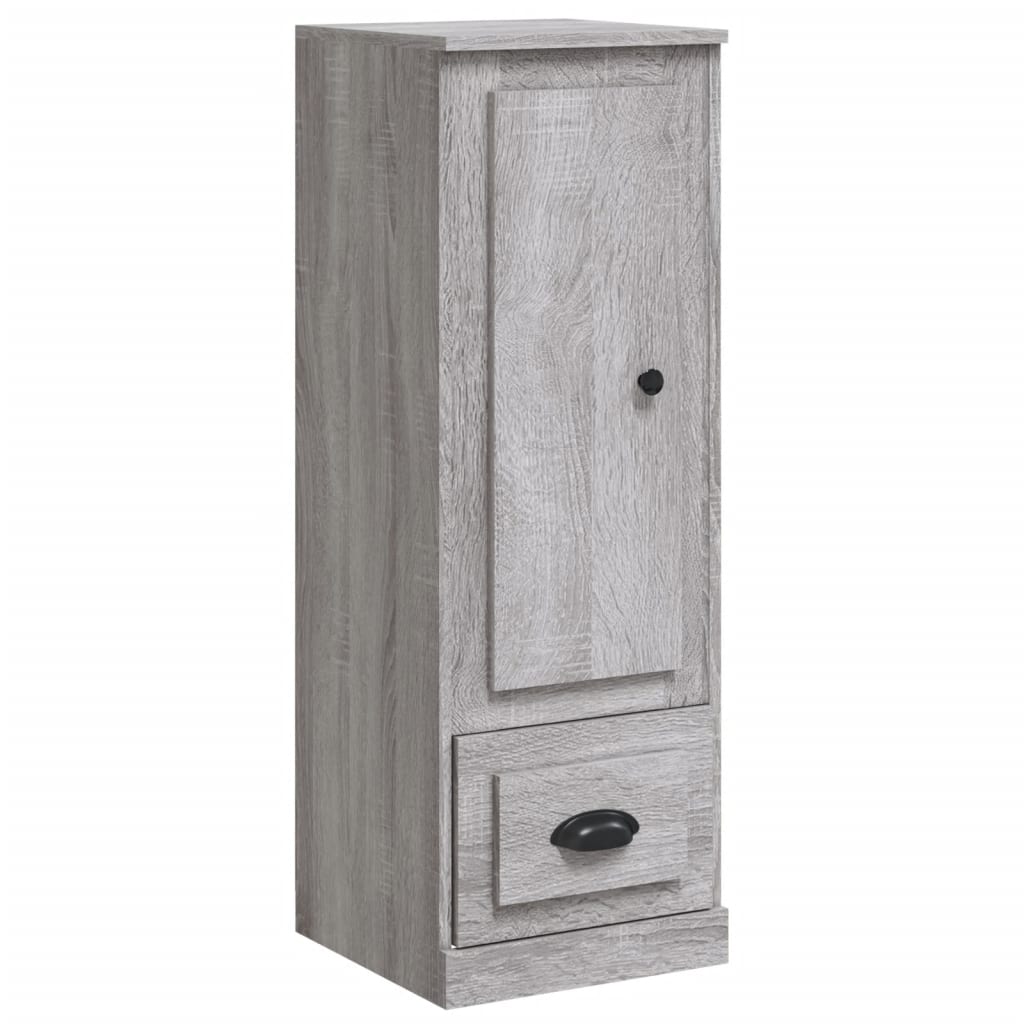 Ντουλάπι Γκρι sonoma 36x35,5x103,5 εκ. από Επεξεργασμένο Ξύλο