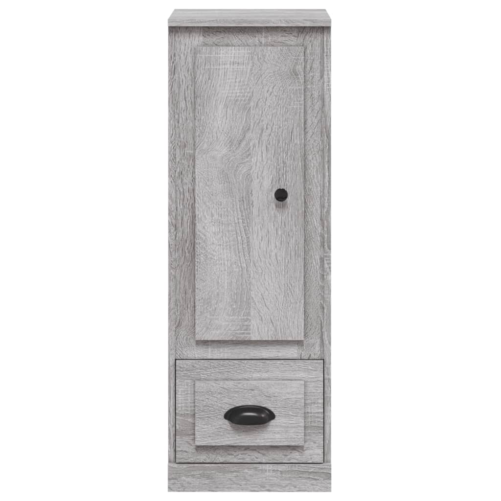 Ντουλάπι Γκρι sonoma 36x35,5x103,5 εκ. από Επεξεργασμένο Ξύλο