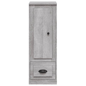 Ντουλάπι Γκρι sonoma 36x35,5x103,5 εκ. από Επεξεργασμένο Ξύλο