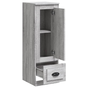 Ντουλάπι Γκρι sonoma 36x35,5x103,5 εκ. από Επεξεργασμένο Ξύλο
