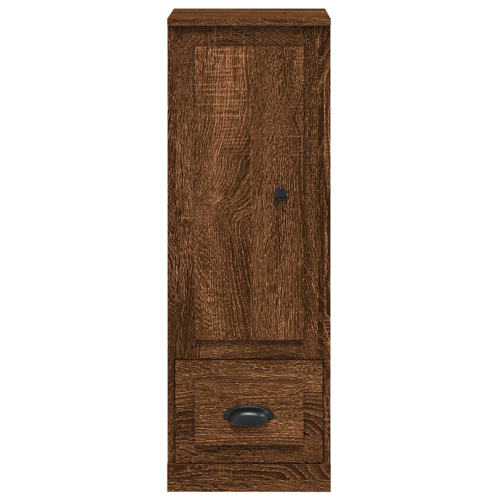 Ντουλάπι Καφέ δρυς 36x35,5x103,5 εκ. από Επεξεργασμένο Ξύλο