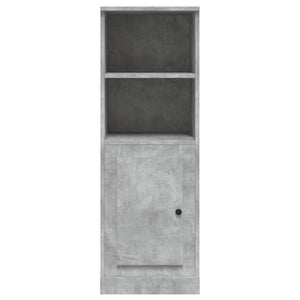 Ντουλάπι Γκρι Σκυροδέματος 36x35,5x103,5 εκ. Επεξεργασμένο Ξύλο - Pakobazaar