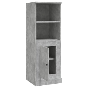 Ντουλάπι Γκρι Σκυροδέματος 36x35,5x103,5 εκ. Επεξεργασμένο Ξύλο - Pakobazaar