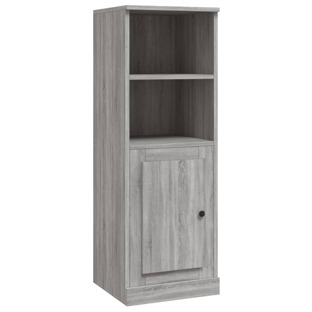 Ντουλάπι Γκρι sonoma 36x35,5x103,5 εκ. από Επεξεργασμένο Ξύλο - Pakobazaar
