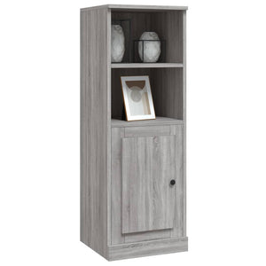 Ντουλάπι Γκρι sonoma 36x35,5x103,5 εκ. από Επεξεργασμένο Ξύλο - Pakobazaar