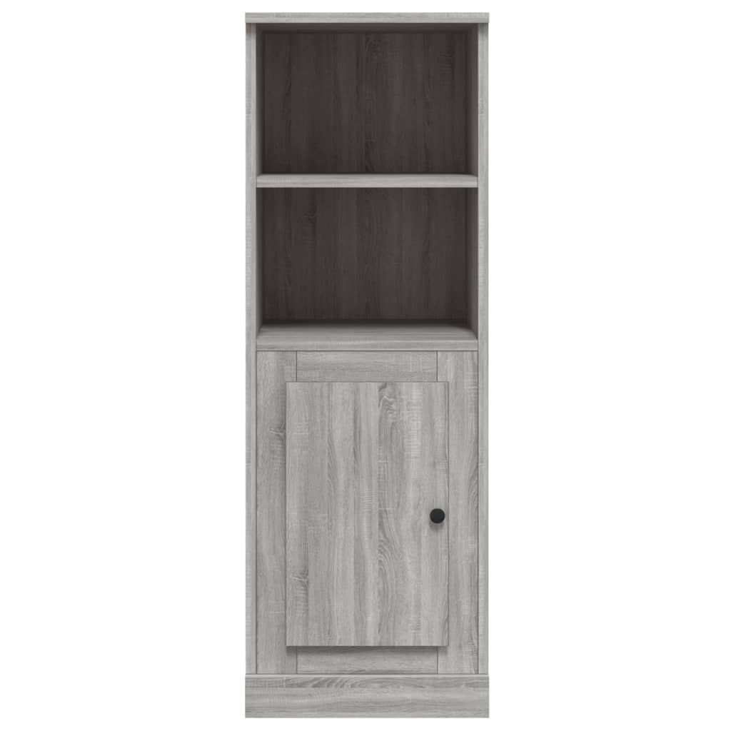 Ντουλάπι Γκρι sonoma 36x35,5x103,5 εκ. από Επεξεργασμένο Ξύλο - Pakobazaar