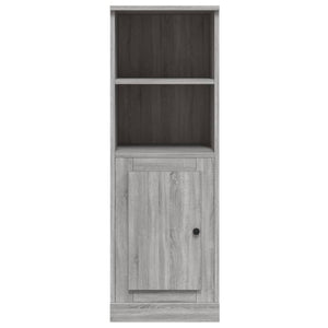 Ντουλάπι Γκρι sonoma 36x35,5x103,5 εκ. από Επεξεργασμένο Ξύλο - Pakobazaar