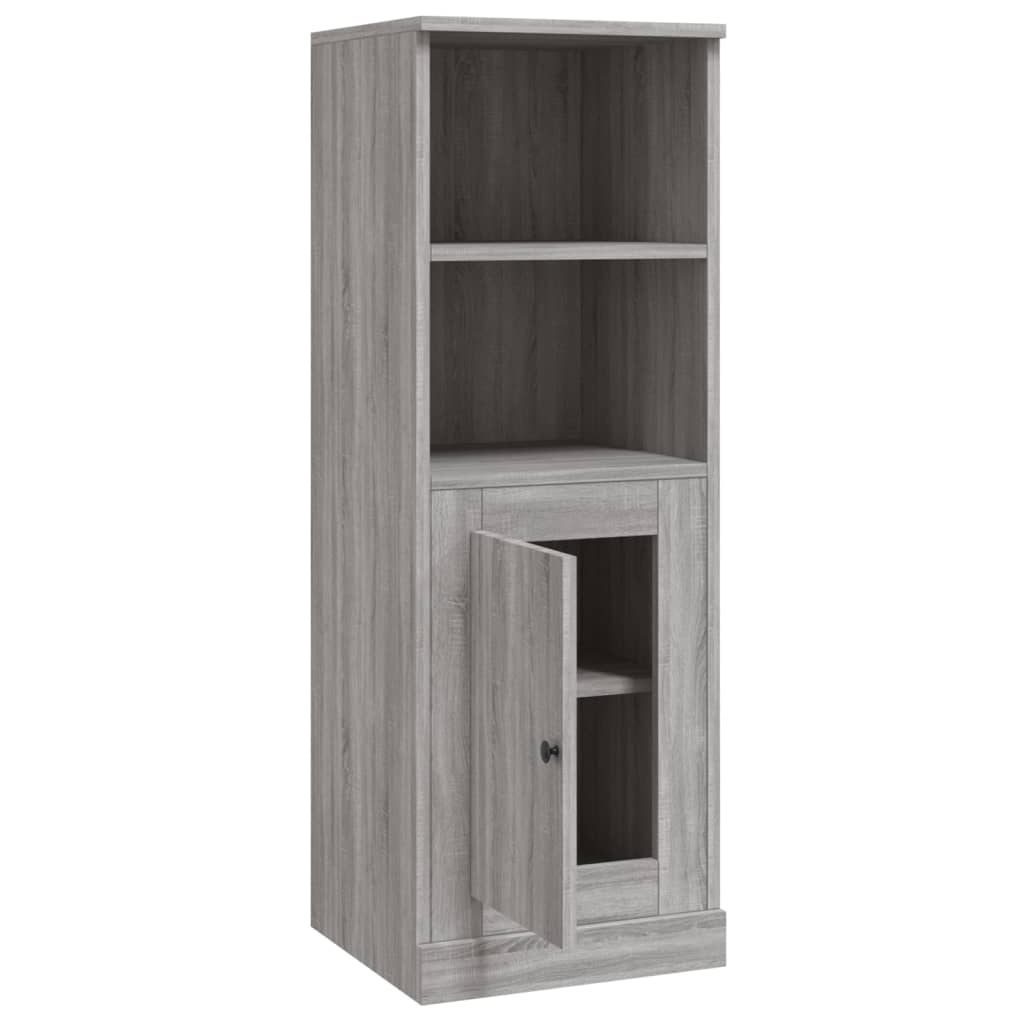 Ντουλάπι Γκρι sonoma 36x35,5x103,5 εκ. από Επεξεργασμένο Ξύλο - Pakobazaar