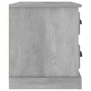 Κομοδίνα Γκρι Σκυροδέματος 60x39x45 εκ.